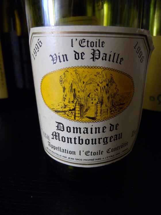 Vin de Paille de l'Etoile du Domaine de Montbourgeau 1996