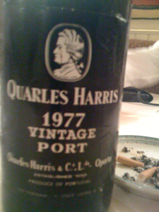 porto Quarles Harris vintage Port 1977